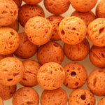 Load image into Gallery viewer, Orange Lava Stone
