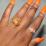 Load image into Gallery viewer, Orange Lava Stone
